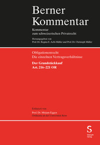 Vorderes Coverbild Der Grundstückkauf, Art. 216-221 OR