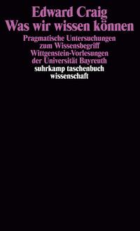 Was wir wissen können
