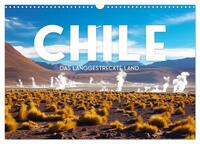 Chile - Das langgestreckte Land. (Wandkalender 2026 DIN A3 quer), CALVENDO Monatskalender