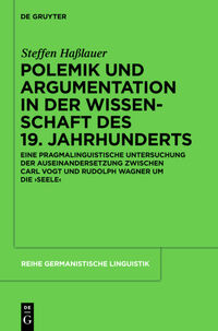 Polemik und Argumentation in der Wissenschaft des 19. Jahrhunderts