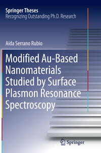 Modified Au-Based Nanomaterials Studied by Surface Plasmon Resonance Spectroscopy