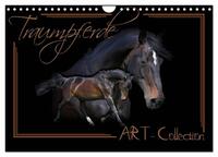 Traumpferde-ART-Collection (Wandkalender 2025 DIN A4 quer), CALVENDO Monatskalender