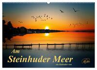 Am Steinhuder Meer (Wandkalender 2025 DIN A2 quer), CALVENDO Monatskalender