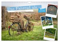 Das Fahrrad als ... (Wandkalender 2026 DIN A4 quer), CALVENDO Monatskalender