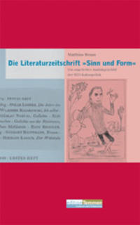 Die Literaturzeitschrift 'Sinn und Form'