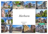 Herborn Impressionen (Wandkalender 2025 DIN A2 quer), CALVENDO Monatskalender