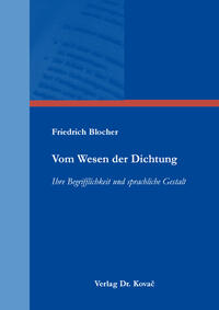 Vom Wesen der Dichtung