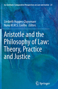 Vorderes Coverbild Aristotle and The Philosophy of Law: Theory, Practice and Justice