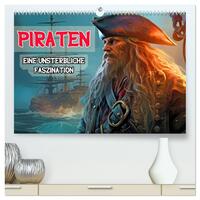 Piraten - Eine unsterbliche Faszination (hochwertiger Premium Wandkalender 2025 DIN A2 quer), Kunstdruck in Hochglanz