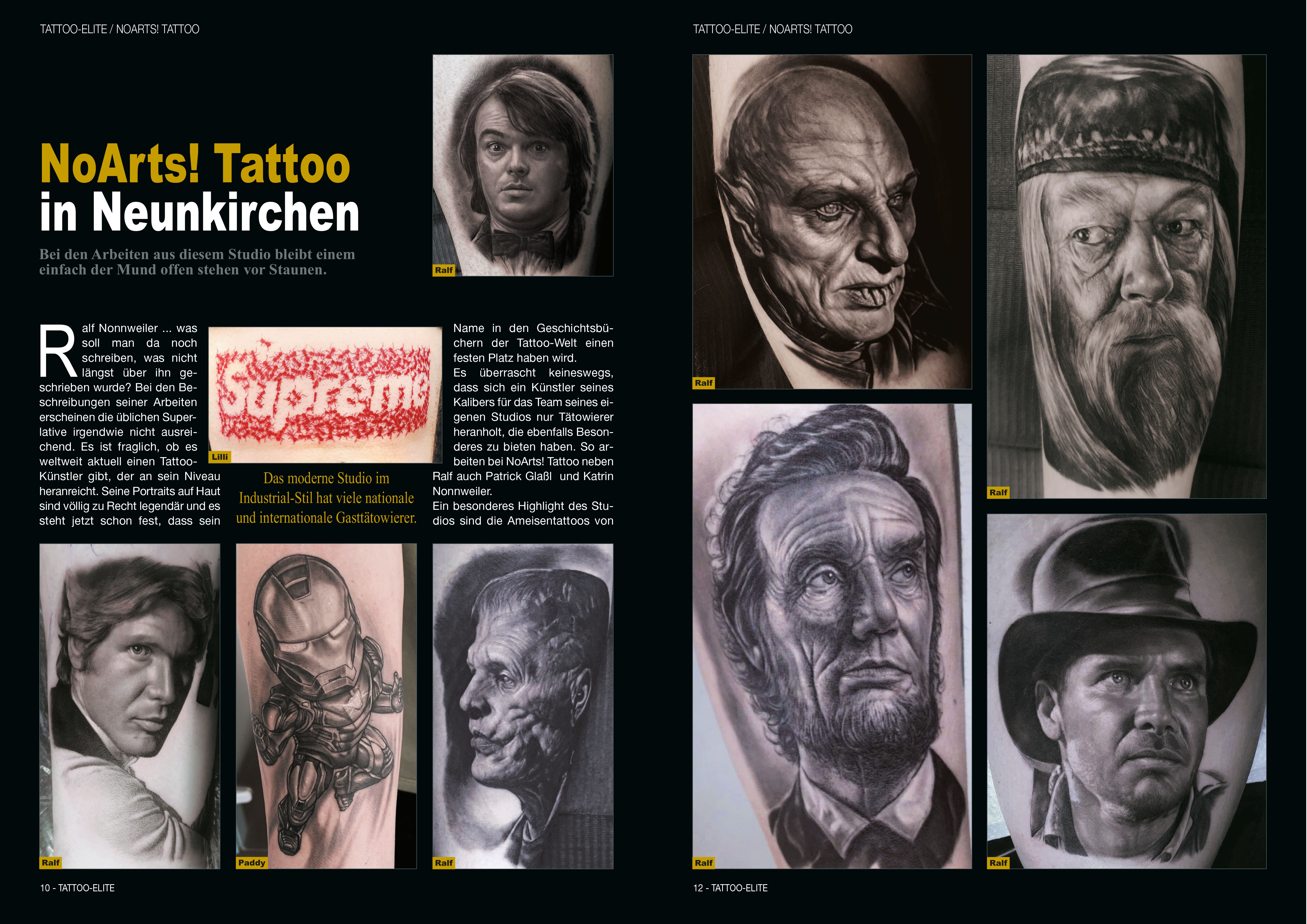 Beispielinhalt (Bild) Tattoo Elite