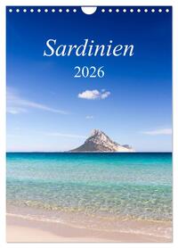 Sardinien (Wandkalender 2026 DIN A4 hoch), CALVENDO Monatskalender