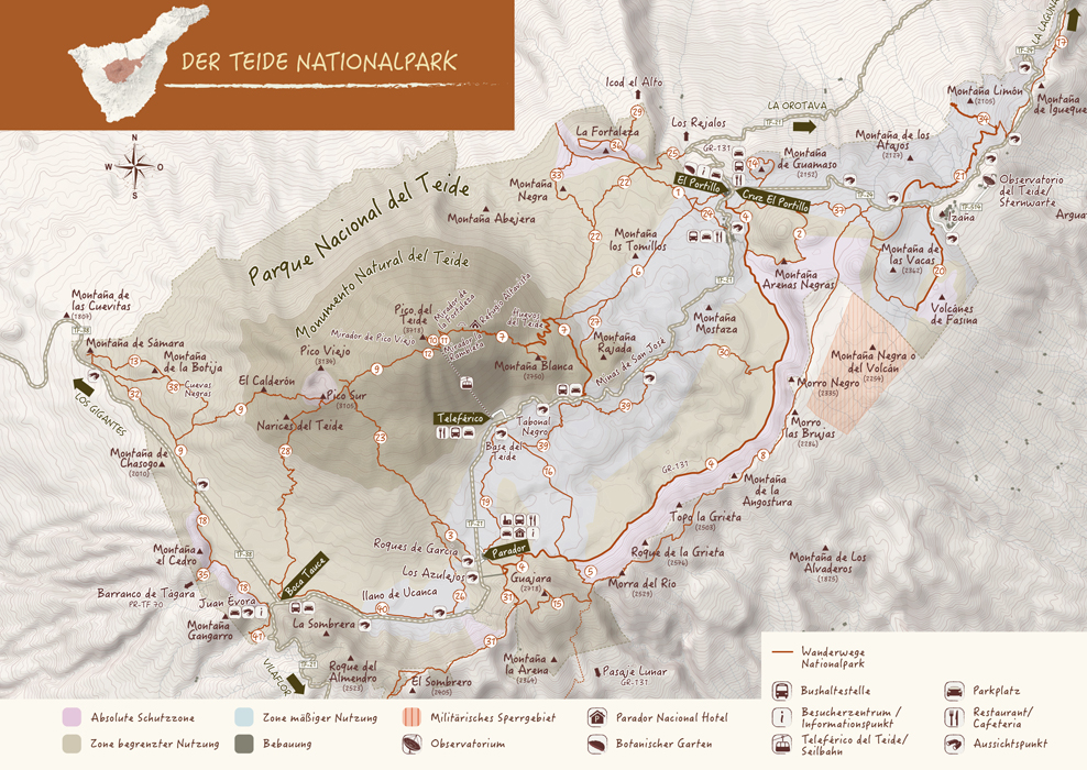 Wanderführer Teneriffa – Reisezeit – GEQUO Verlag