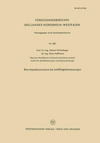 Eine Impedanzanalyse bei Leitfähigkeitsmessungen