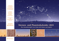 Vorderes Coverbild Sternen- und Planetenkalender 2025