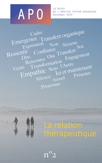 Vorderes Coverbild APO. La revue de l'Analyse Psycho-Organique. N°2.