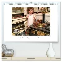 Altes Puppengeschirr (hochwertiger Premium Wandkalender 2026 DIN A2 quer), Kunstdruck in Hochglanz
