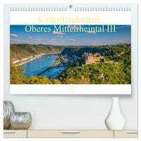 Kulturlandschaft Oberes Mittelrheintal III (hochwertiger Premium Wandkalender 2025 DIN A2 quer), Kunstdruck in Hochglanz