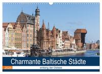 Charmante Baltische Städte entlang der Ostsee (Wandkalender 2026 DIN A3 quer), CALVENDO Monatskalender