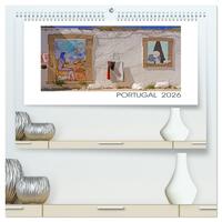 Portugal. Die Algarve zwischen Faro und Castro Marim (hochwertiger Premium Wandkalender 2026 DIN A2 quer), Kunstdruck in Hochglanz
