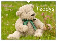 Geliebte Bären - Teddys (Wandkalender 2026 DIN A3 quer), CALVENDO Monatskalender