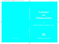 Leitfaden zur Waldmesslehre