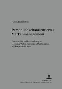 Persönlichkeitsorientiertes Markenmanagement