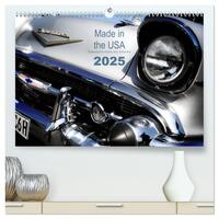 Made in the USA - Klassische Autos aus Amerika (hochwertiger Premium Wandkalender 2025 DIN A2 quer), Kunstdruck in Hochglanz