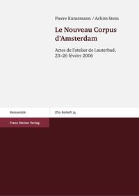 Le Nouveau Corpus d'Amsterdam