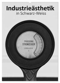 Industrieästhetik in Schwarz-Weiss (Wandkalender 2026 DIN A2 hoch), CALVENDO Monatskalender