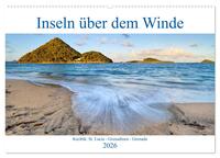 Vorderes Coverbild Inseln über dem Winde (Wandkalender 2026 DIN A2 quer), CALVENDO Monatskalender