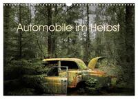 Automobile im Herbst (Wandkalender 2025 DIN A3 quer), CALVENDO Monatskalender