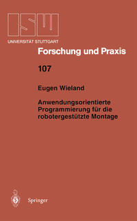 Vorderes Coverbild Anwendungsorientierte Programmierung für die robotergestützte Montage