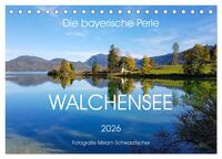 Walchensee (Tischkalender 2026 DIN A5 quer), CALVENDO Monatskalender
