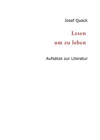 Lesen um zu leben