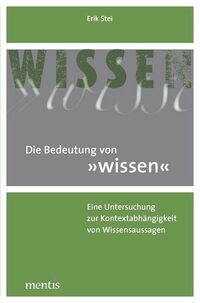 Die Bedeutung von „wissen“