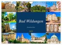 Bad Wildungen, Kurstadt mit Herz (Wandkalender 2025 DIN A4 quer), CALVENDO Monatskalender