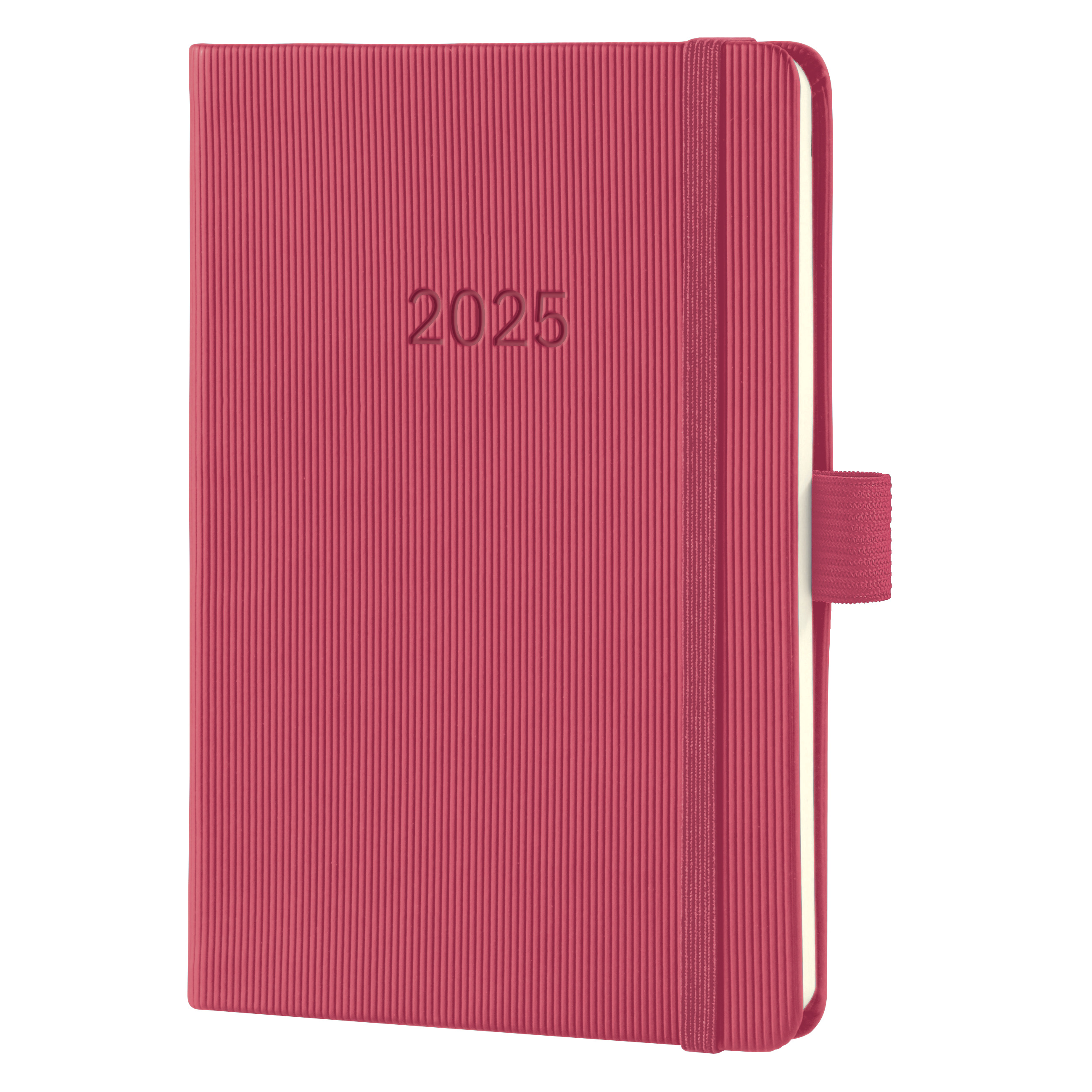 SIGEL C2571 Wochenkalender Conceptum 2025 , ca. A6, rot