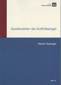 Quellenarten der Auftrittsangst