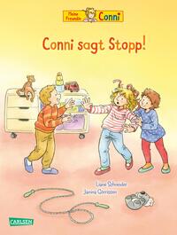Vorderes Coverbild Conni-Bilderbücher: Conni sagt Stopp!