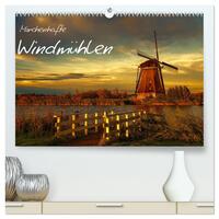 Märchenhafte Windmühlen (hochwertiger Premium Wandkalender 2026 DIN A2 quer), Kunstdruck in Hochglanz