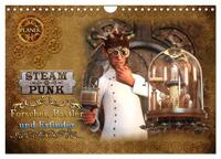 Steampunk - Forscher, Bastler und Erfinder (Wandkalender 2026 DIN A4 quer), CALVENDO Monatskalender