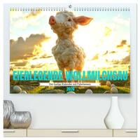 Eierlegende Wollmilchsau – der lustige Kalender mit Fabelwesen (hochwertiger Premium Wandkalender 2026 DIN A2 quer), Kunstdruck in Hochglanz