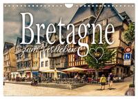 Bretagne zum Verlieben (Wandkalender 2026 DIN A4 quer), CALVENDO Monatskalender