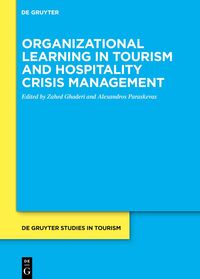 Vorderes Coverbild Organizational learning in tourism and hospitality crisis management