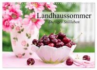 Landhaussommer. Duftiges Stillleben (Wandkalender 2025 DIN A3 quer), CALVENDO Monatskalender