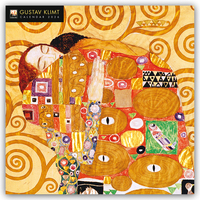 Vorderes Coverbild Gustav Klimt 2026 – Original Flame Tree Publishing-Kalender [Kalender]