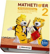 Vorderes Coverbild Mathetiger 2 – Arbeitsblätter zur individuellen Förderung und Differenzierung