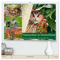 Naturschutz in Deutschland (hochwertiger Premium Wandkalender 2025 DIN A2 quer), Kunstdruck in Hochglanz