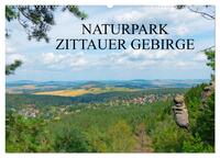 Naturpark Zittauer Gebirge (Wandkalender 2025 DIN A2 quer), CALVENDO Monatskalender