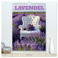 Lavendel (hochwertiger Premium Wandkalender 2025 DIN A2 hoch), Kunstdruck in Hochglanz